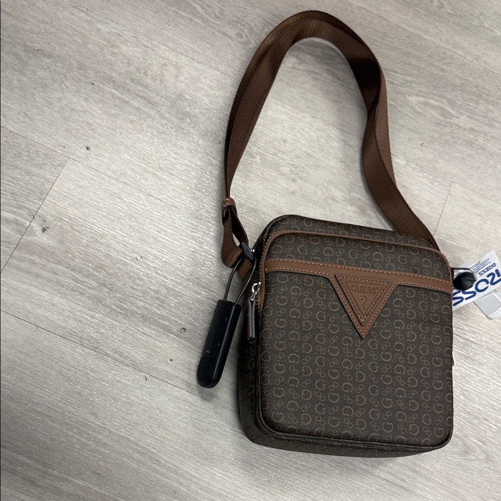 Guess Dark Brown Messenger Bag